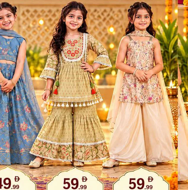 Girls Kurti Set