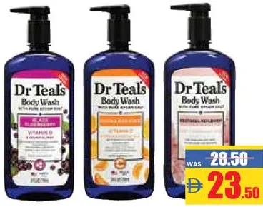 Dr Teals Body Wash Assorted
