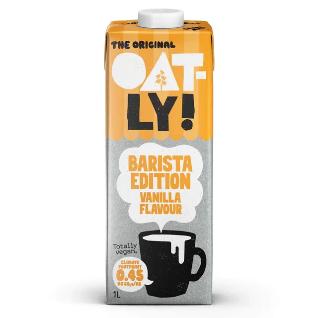 Oatly Barista Edition Vanilla Flavoured Oat Drink