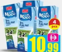 Mooo حليب كامل الدسم