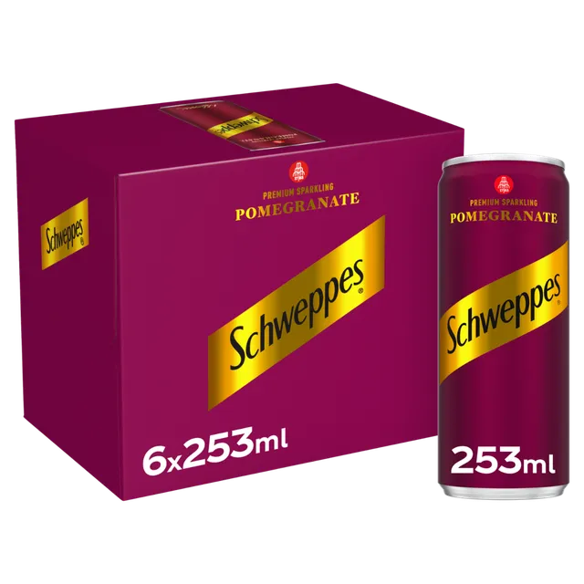 Schweppes Pomegranate Premium Sparkling Drink