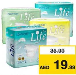 Life Adult Diaper assorted.