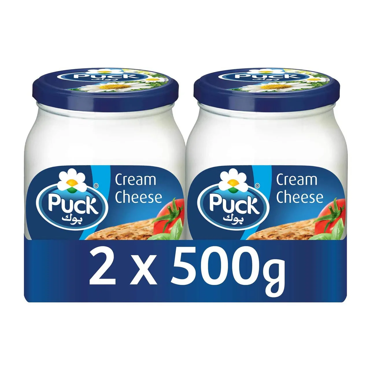 Puck مرطبان جبنة كريم بوك