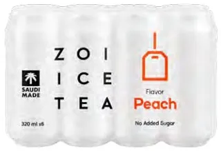 Zoi ice tea no added sugar assorted