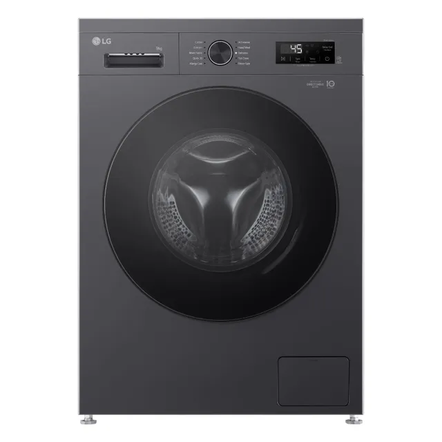 LG Front Load Washing Machine, 1400 RPM, Middle Black, F4Y2VYPYJ