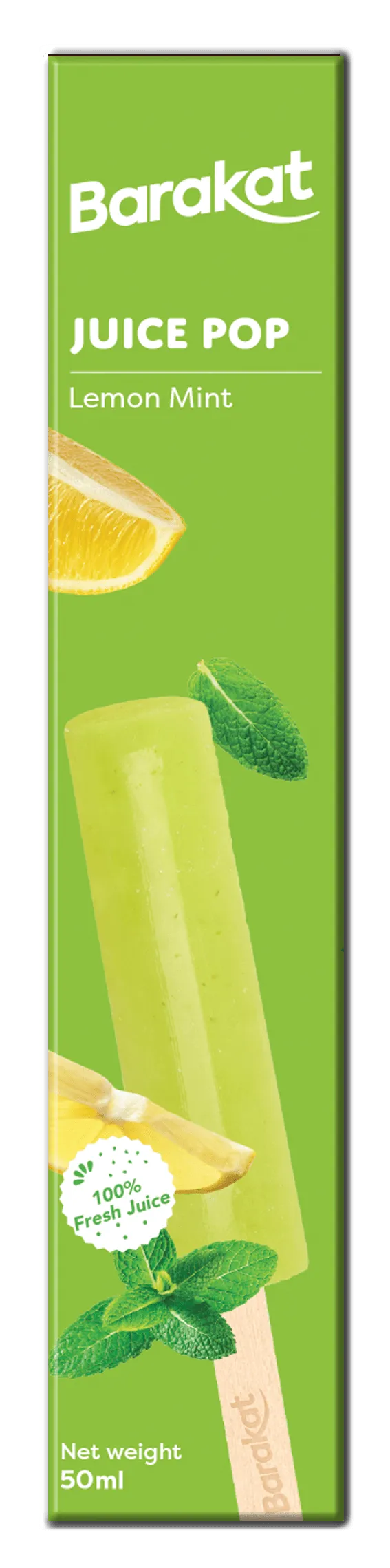 Barakat Lemon Mint Juice Pop