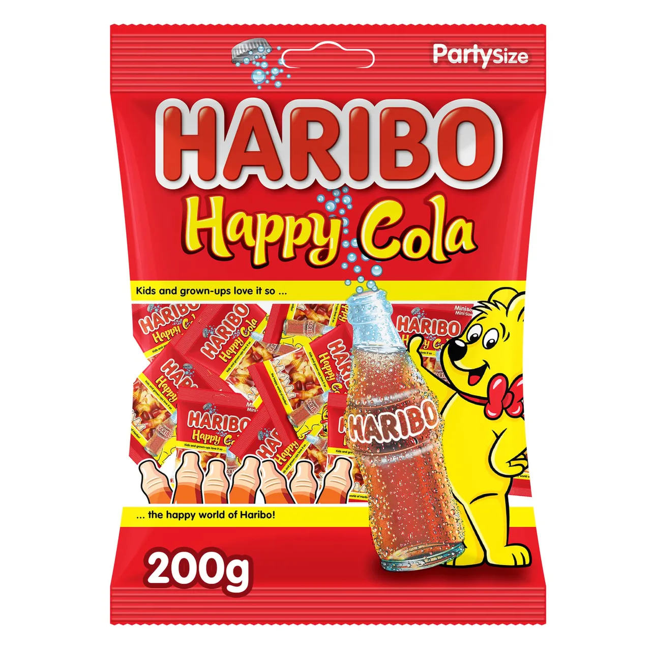 Haribo حلوى جيلاتينية Happy Cola بنكهة الكولا
