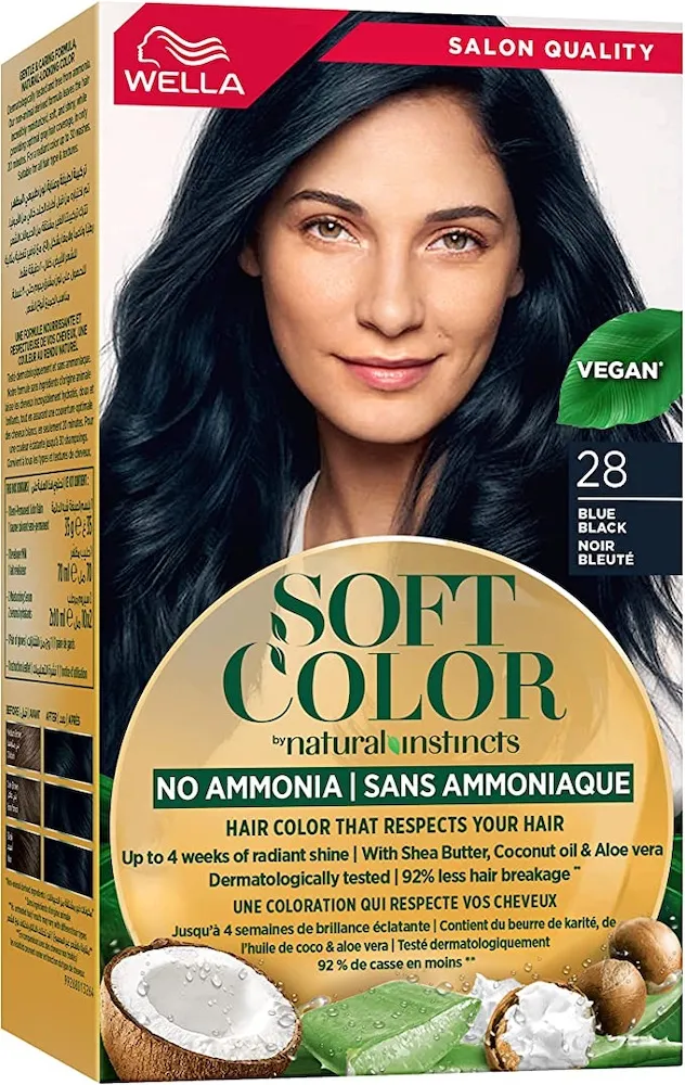 Wella Soft Color Natural Instincts Hair Color 2/8 Blue Black