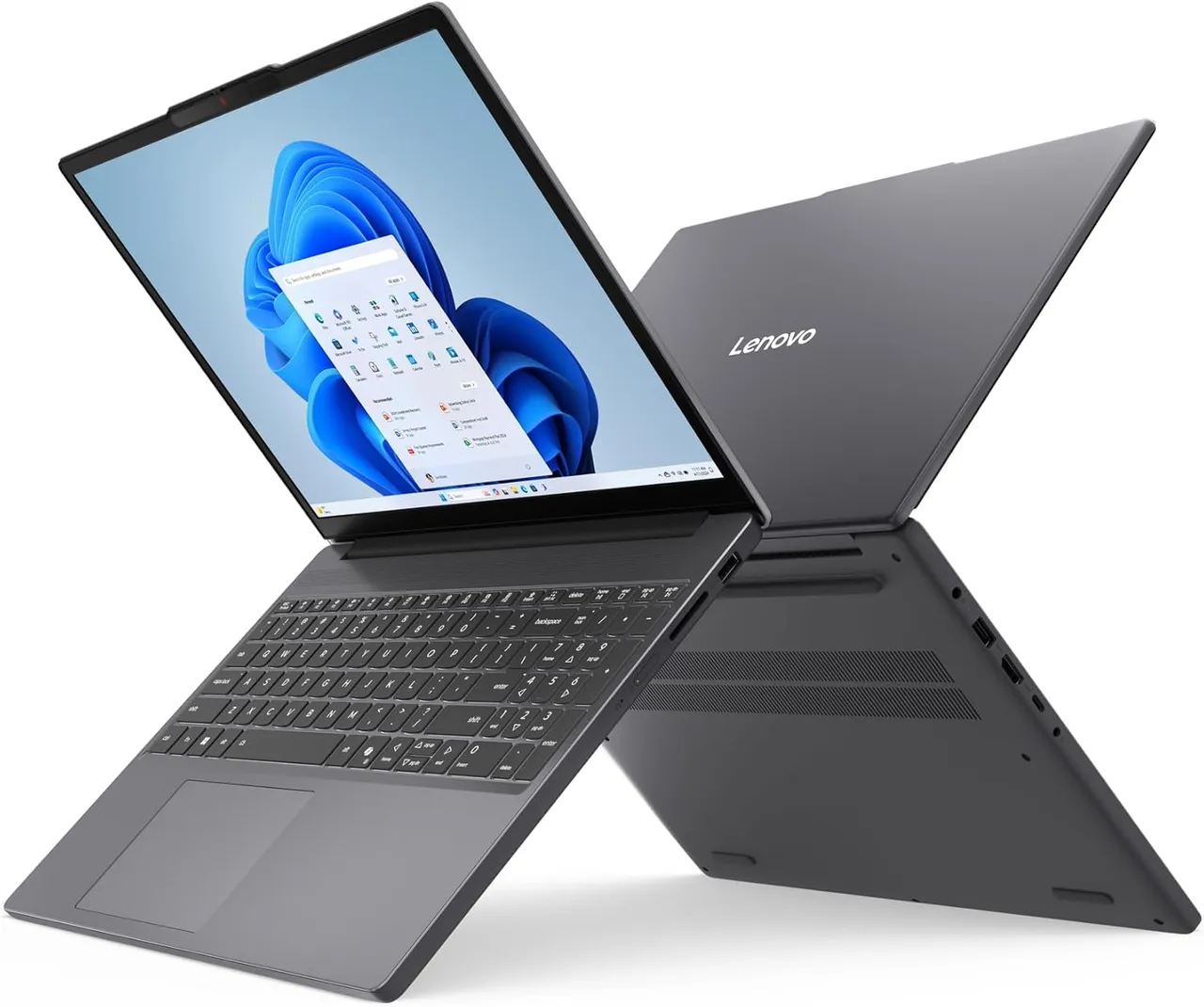 Lenovo لابتوب IdeaPad Slim 3 15IRH10 شاشة 15.3" WUXGA IPS معالج Intel Core i5-13420H ذاكرة 8GB DDR5 تخزين 512GB SSD رسومات Intel UHD لوحة مفاتيح إنجليزية مضيئة رمادي Luna Grey