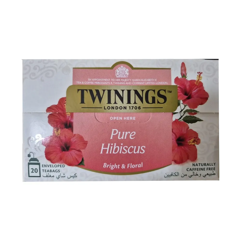 Twining أكياس شاي الكركديه الطبيعي - 20 Pcs