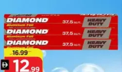 Diamond Aluminium Foil Heavy Duty