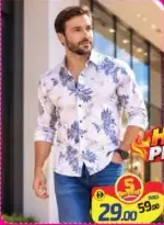 Tihtaca Mens Printed Shirt