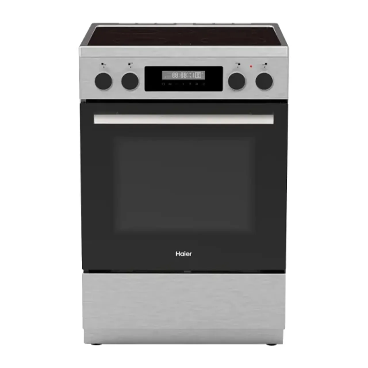 Haier موقد كهربائي ستانلس ستيل 4 شعلات، 60 x 60 cm، ستانلس ستيل، HCR6060ET1