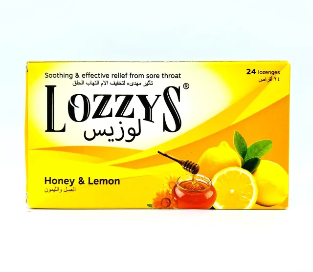 Lozzys Lozenges Honey Lemon - 24's