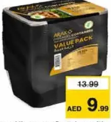 Arax حافظة للميكروويف مع غطاء