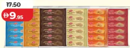 Tiffany Creams Chocolate/Coconut/Mango/Orange/Strawberry/Vanilla