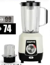 Geepas 2In 1 Blender