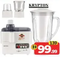 Krypton 4In1 Blender 650W