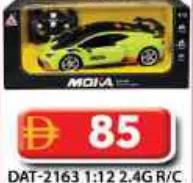 Dat Remote Control Car With Lightw/Battery 2163 1:12 2.4 g