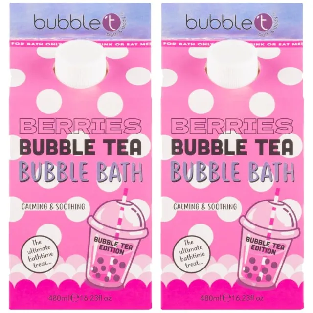 Bubble T Bubble Bath Milk Berries