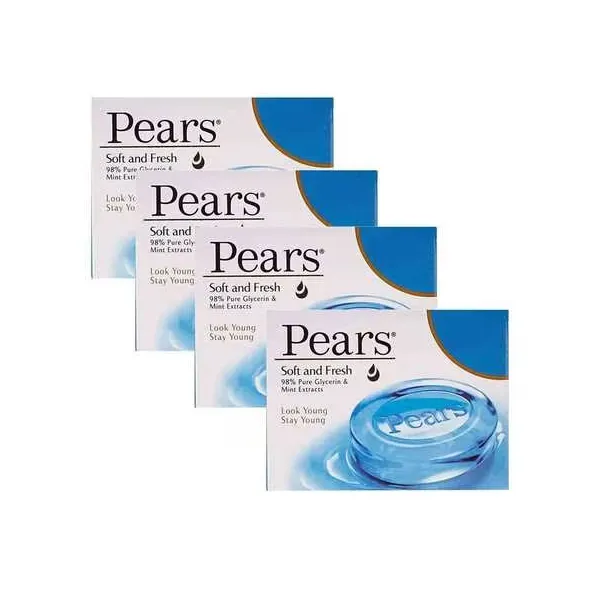 Pears Soft & Fresh 125Gmx3Pcs+1Free