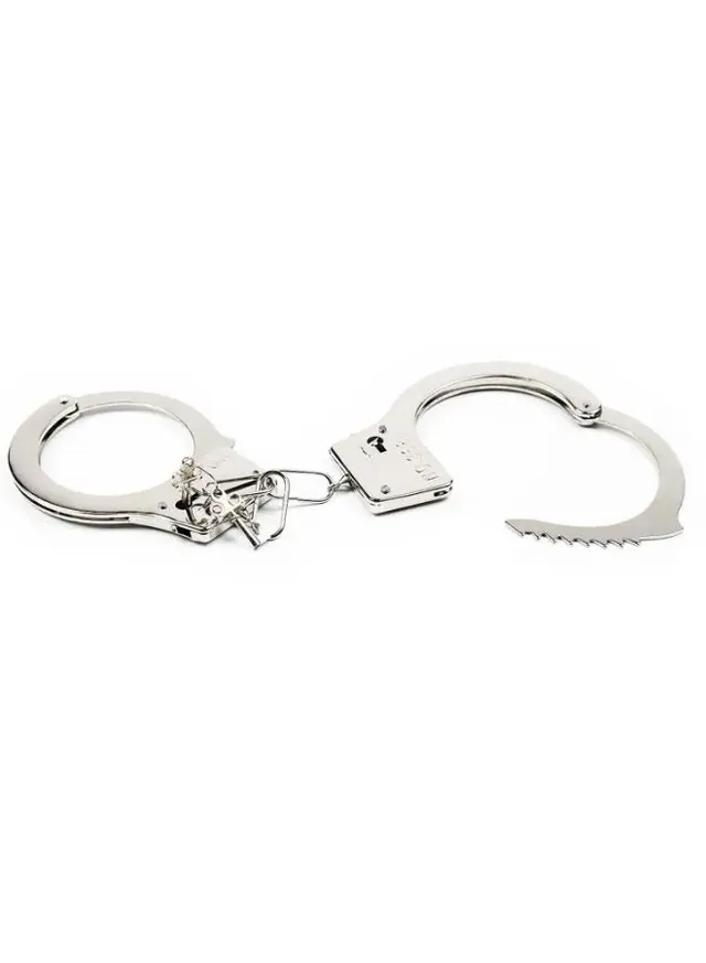 generic Role Play Costume Accessories Metal Handcuffs Toy