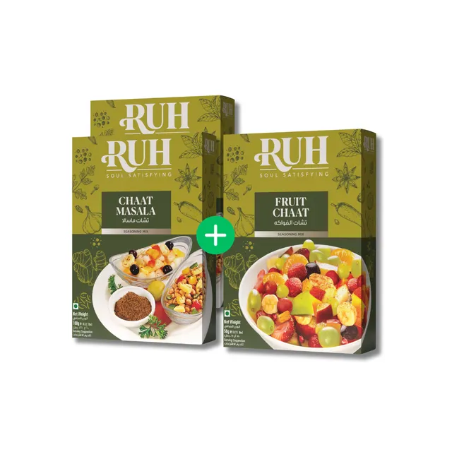 Ruh Chaat Masala + Fruit Chat Offer