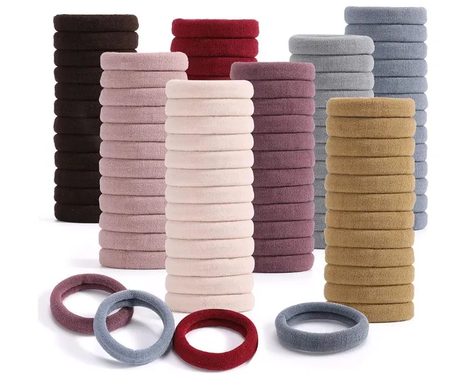 Icon Hair Ties - 100 Pcs