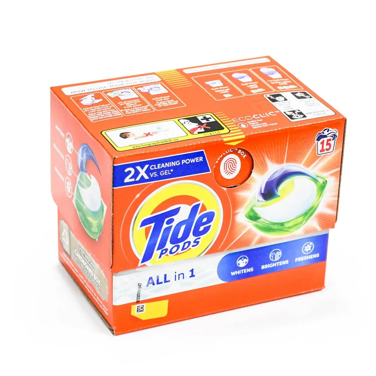 Tide كبسولات منظف الكل في 1