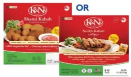 K&N's Shami kabab or seekh kabab