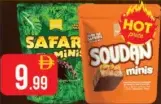 Safari / Soudan Minis Chocolate