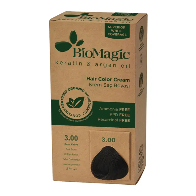 Biomagic Hair Color C K 3/00 Dark Brown