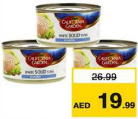 California Garden Whit Meat Tuna In Watr&Salt/SF Oil