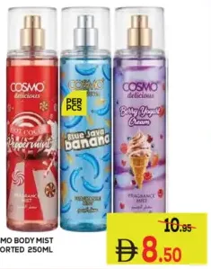 Cosmo Body Mist ASSORTED