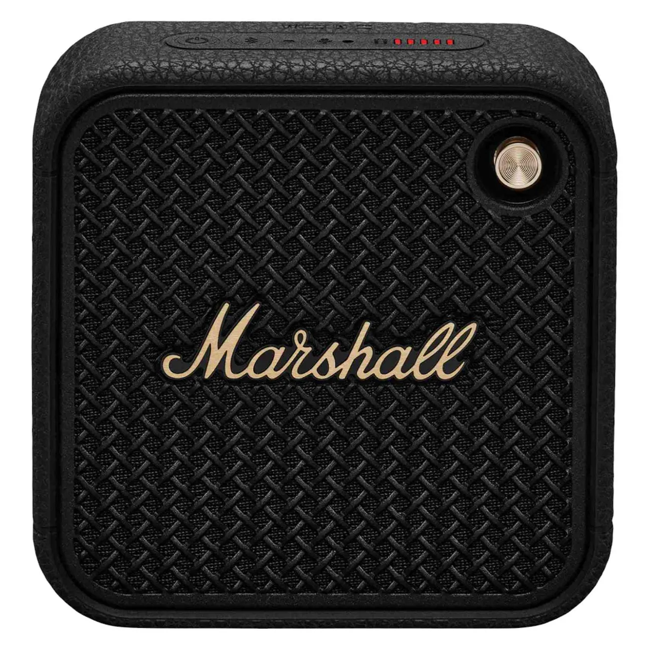Marshall مكبر صوت بلوتوث محمول Willen II، مقاوم للغبار والماء، أسود ونحاسي