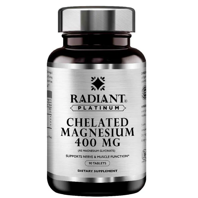 Radiant Platinum Magnesium 400mg - 90 Tabs