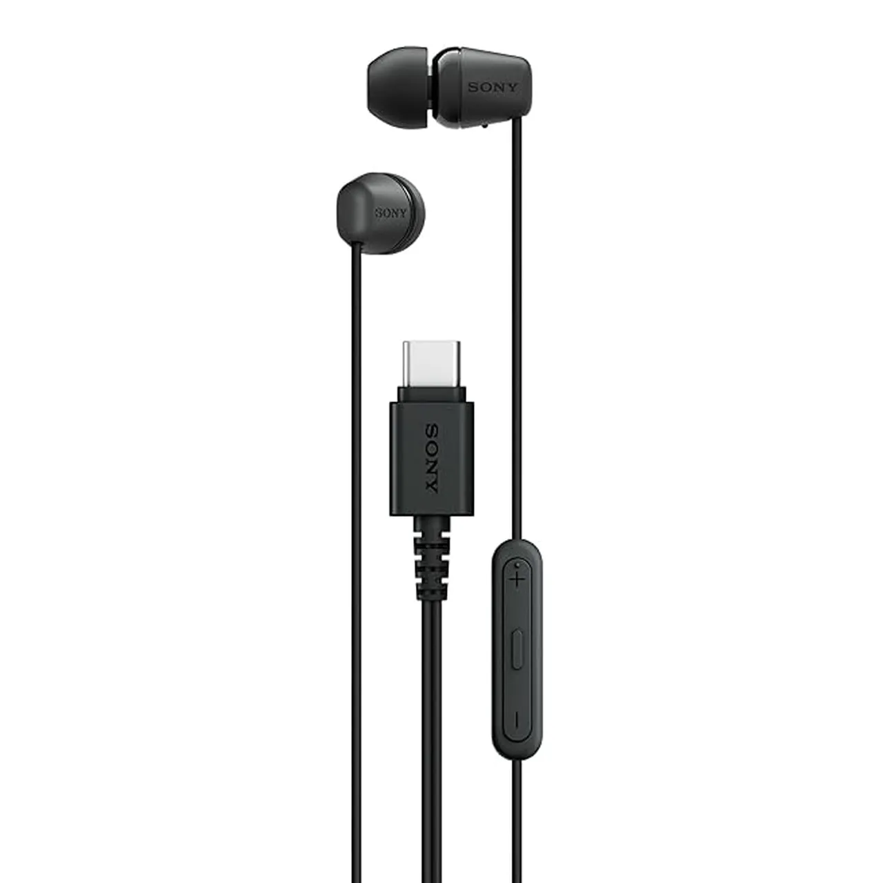 Sony سماعة أذن سلكية داخل الأذن، أسود، IER-EX15C