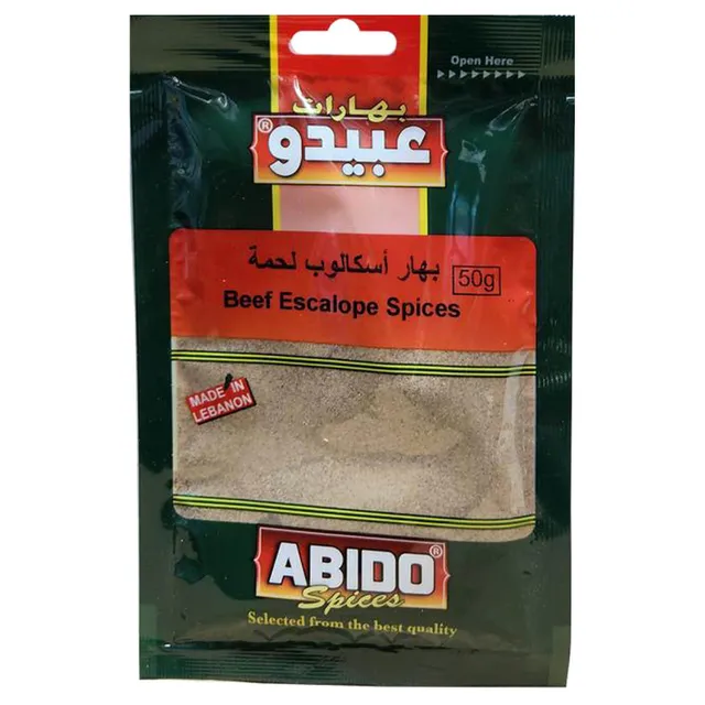Abido Beef Escalope Spices