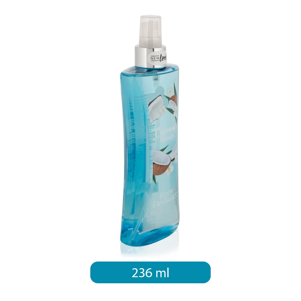 Body Fantasies بخاخ جسم للنساء بعطر جوز الهند Coconut Fantasy