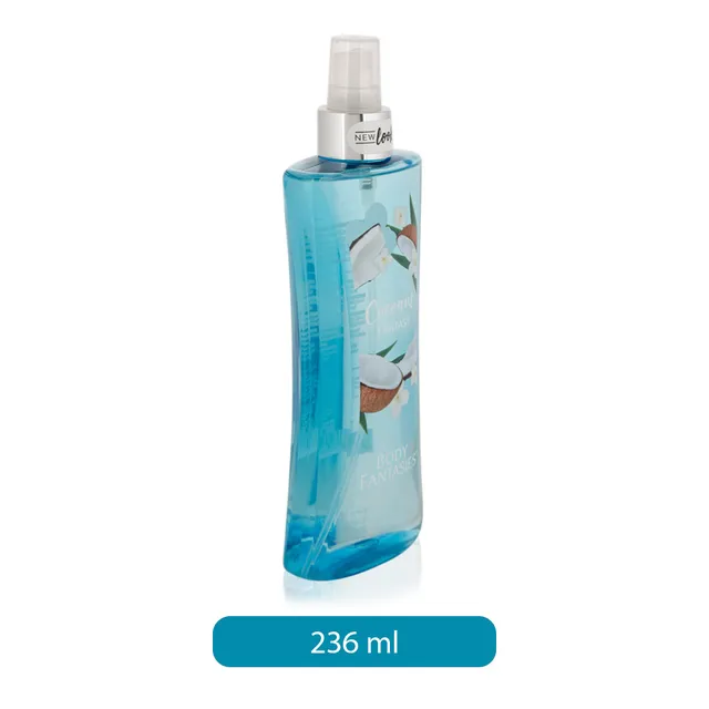 Body Fantasies Coconut Fantasy Fragrance Body Spray for Women