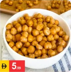 Chick peas roasted