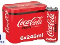 Coca-Cola Coke zero can