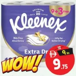 Kleenex Bath Tissue Extra Dry