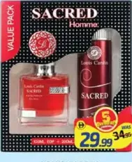 Louis Cardin Sacred Edp + Deo Assorted
