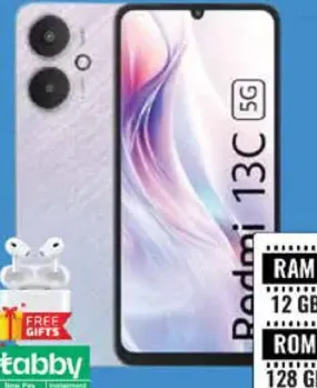 Redmi 13 C 12 GB Ram, 128 GB Rom