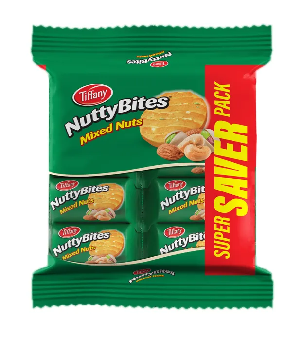 Tiffany Nutty Bites Mixed Nuts 72Gmx6Pc+2Pc Free