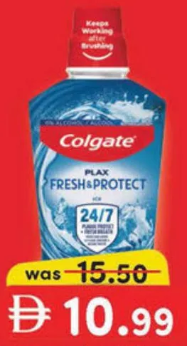 Colgate Triple Action / Plax Ice Mouth Wash