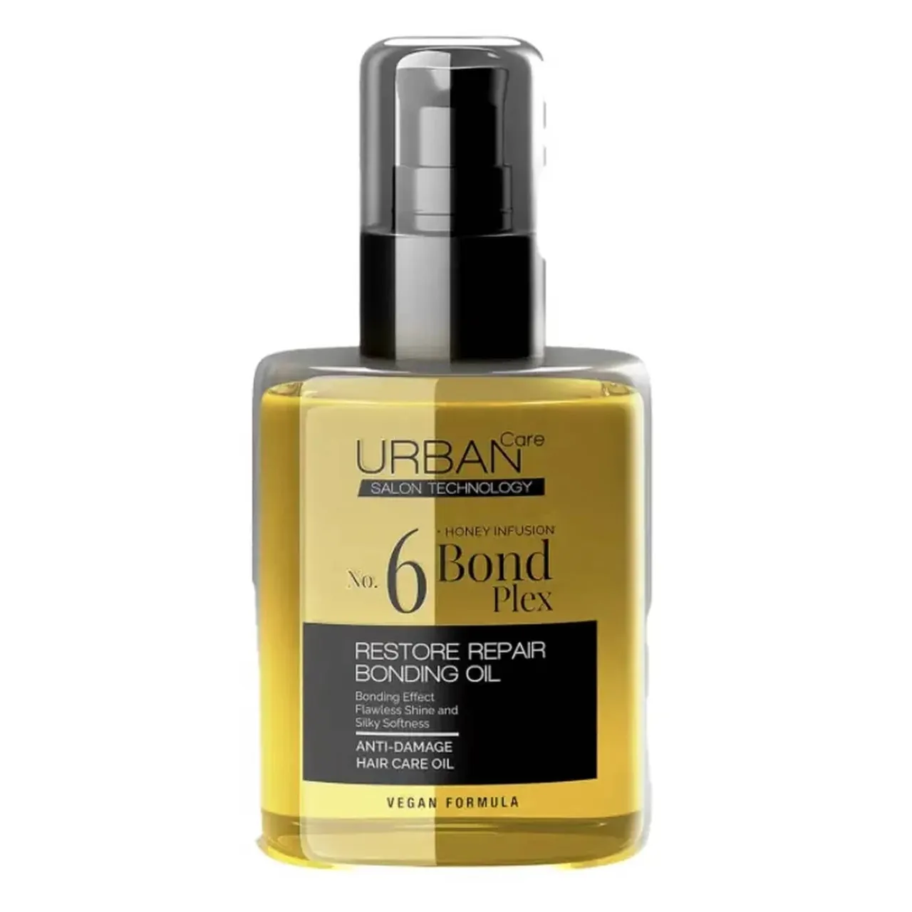 Urban Care زيت العناية بالشعر رقم 6 بوند بليكس بلس بالعسل لإصلاح وترميم روابط الشعر