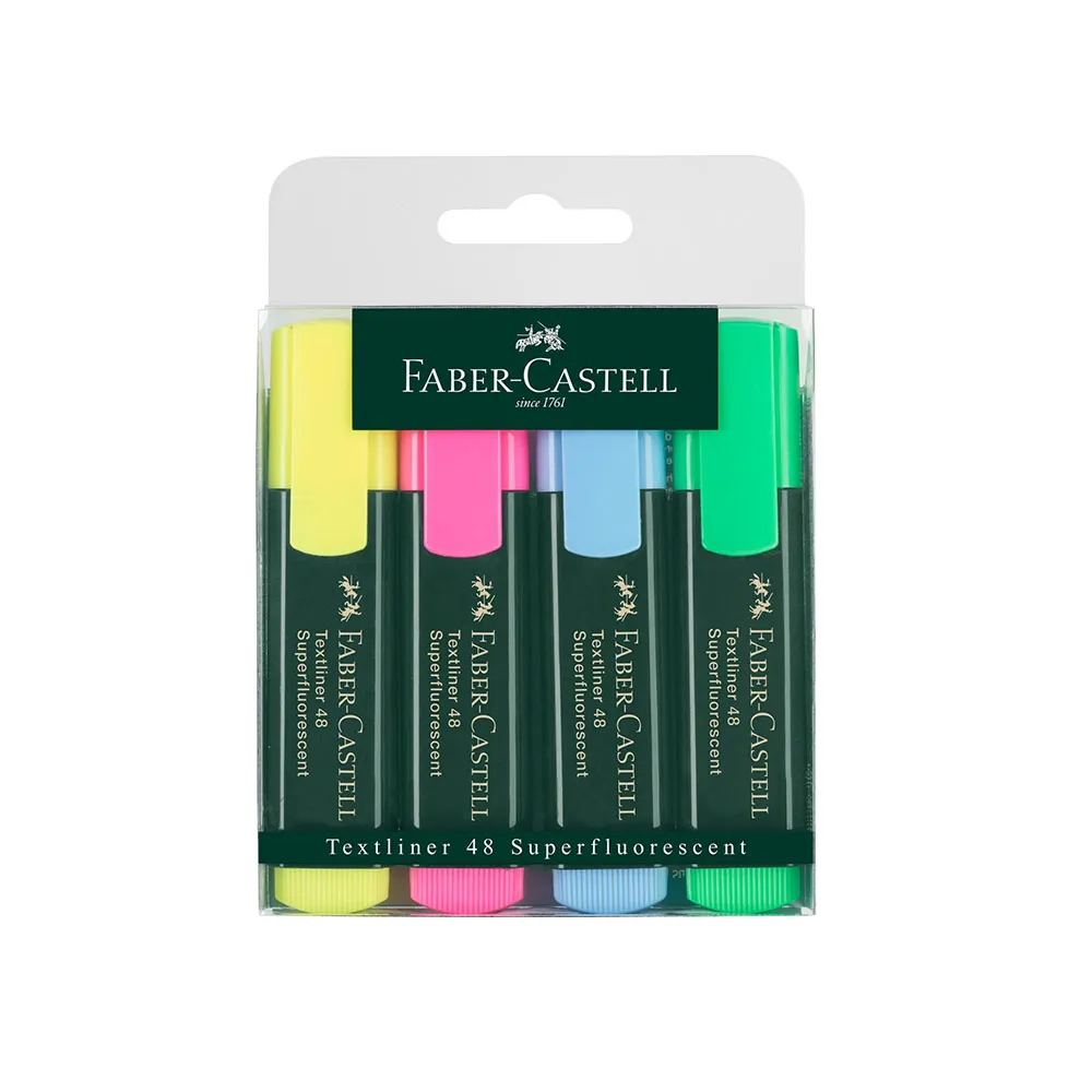Faber-Castell فايبر كاستل األوان تظليل *4