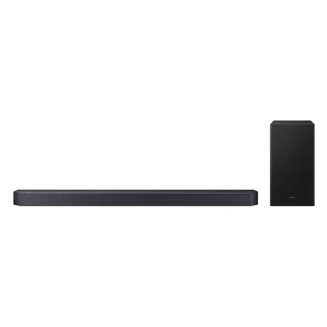 Samsung HW-Q600F/ZN, 3.1.2 Channel Bluetooth Soundbar with Subwoofer and Remote, Titan Black